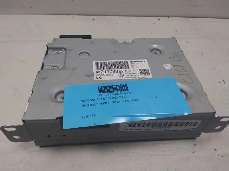Sistema Audio / Radio Cd para Peugeot 2008 (--.2013->)