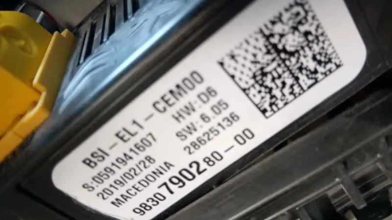 Centralita Bsi para Citroën C3