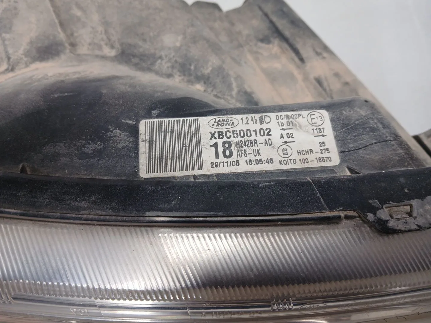 Faro Derecho para Land Rover Discovery