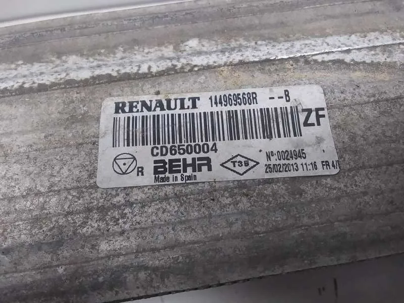Intercooler para Renault Scenic Iii