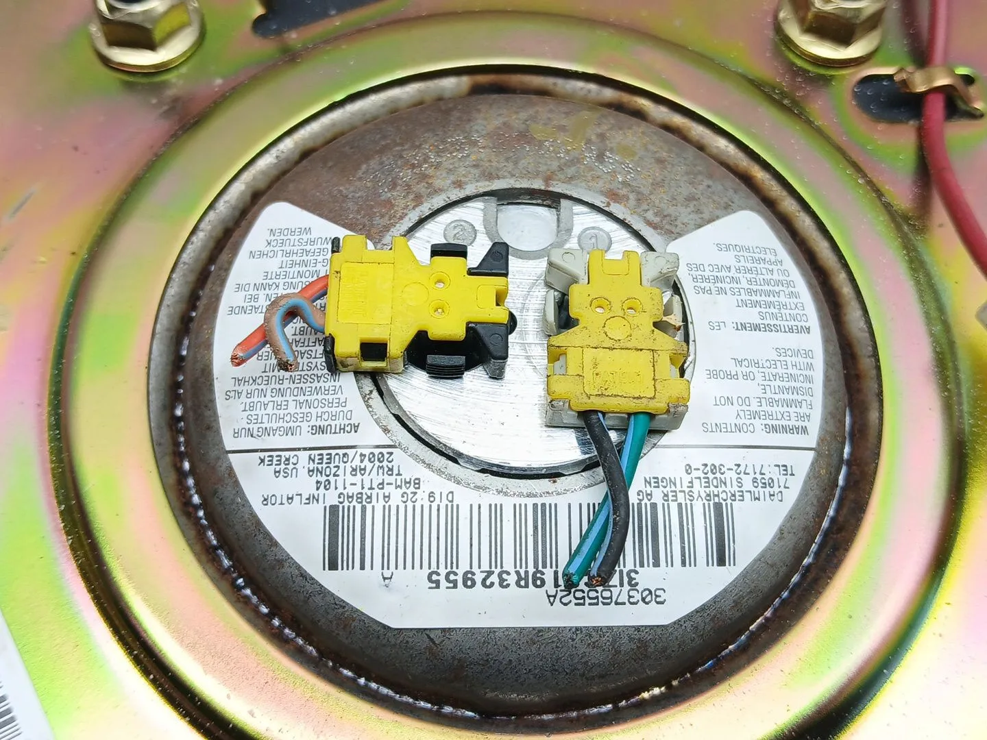 Airbag Delantero Izquierdo para Jeep Cherokee (Kj)