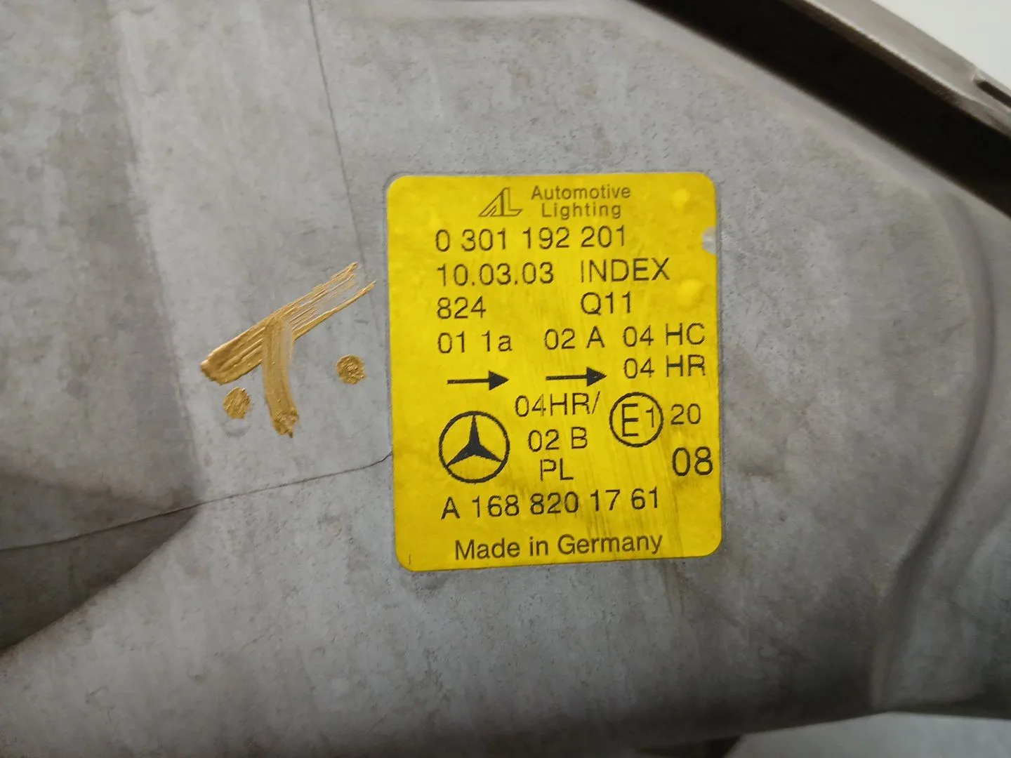 Faro Izquierdo para Mercedes-Benz Clase A (W168)