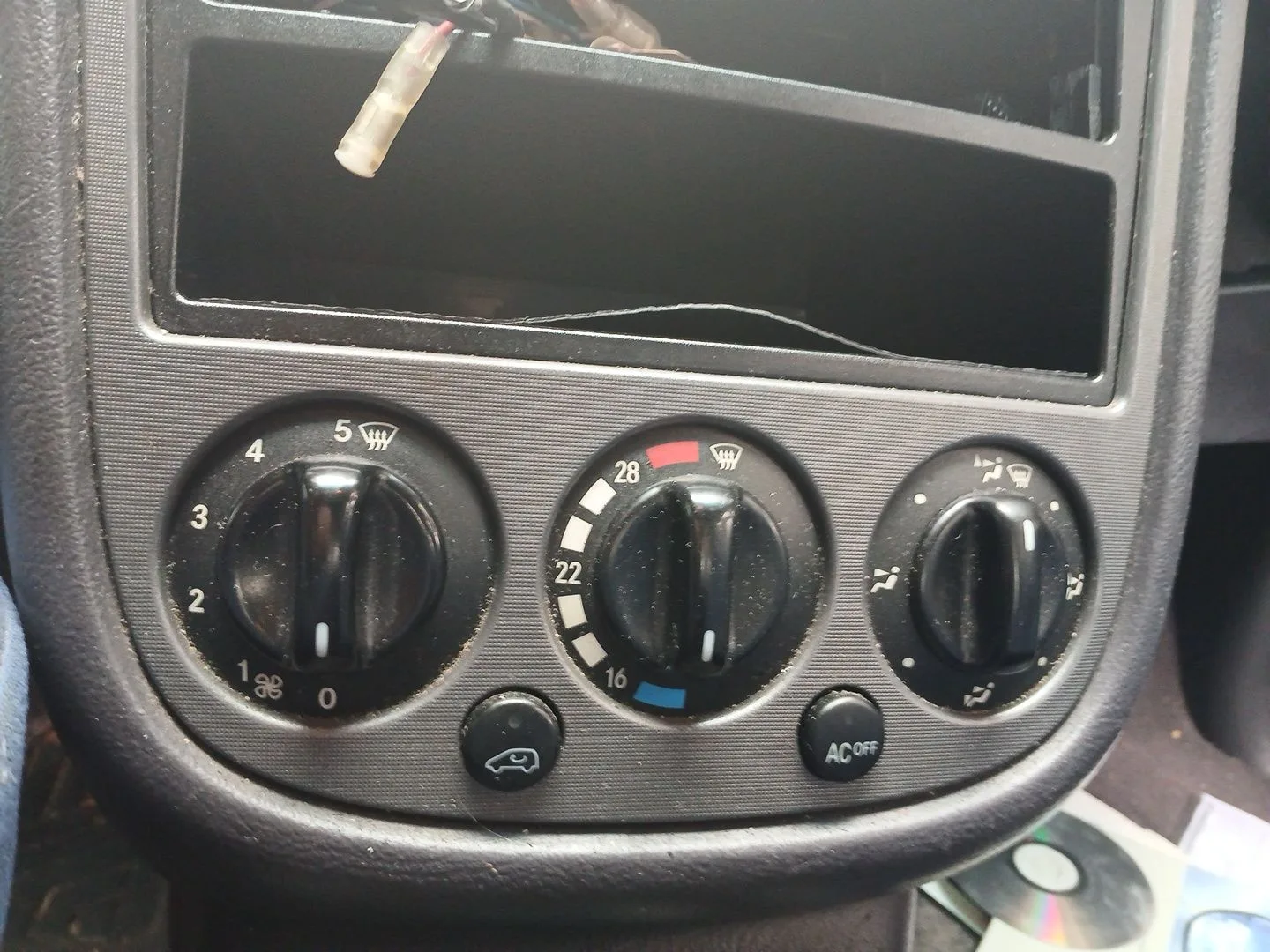 Mando Calefaccion / Aire Acondicionado para Mercedes-Benz Clase A (W168)