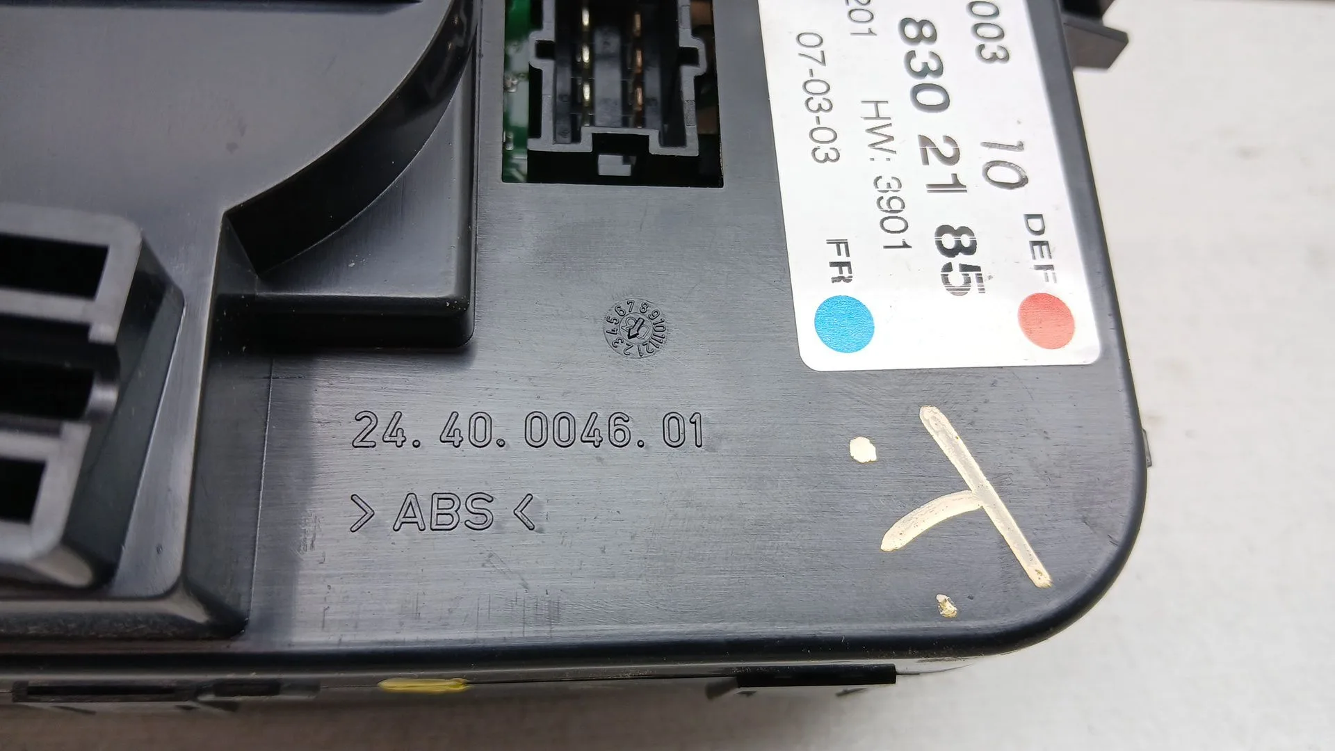 Mando Calefaccion / Aire Acondicionado para Mercedes-Benz Clase A (W168)