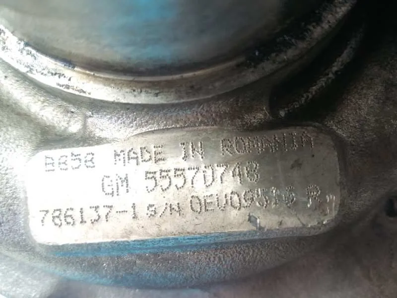 Turbocompresor para Opel Insignia Berlina