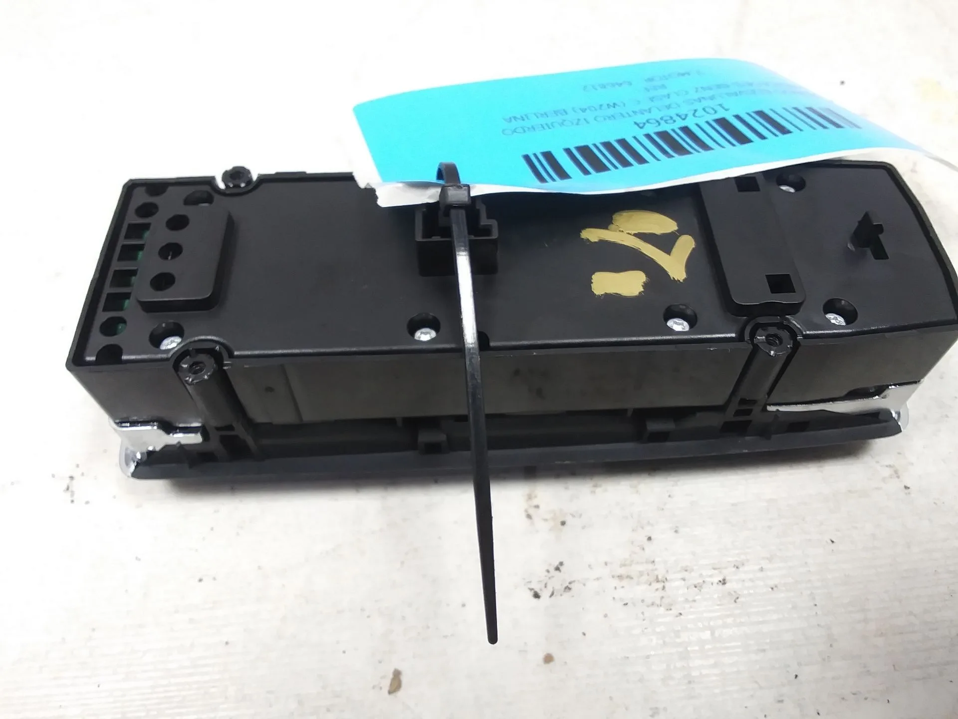 Mando Elevalunas Delantero Izquierdo para Mercedes-Benz Clase C (W204) Berlina