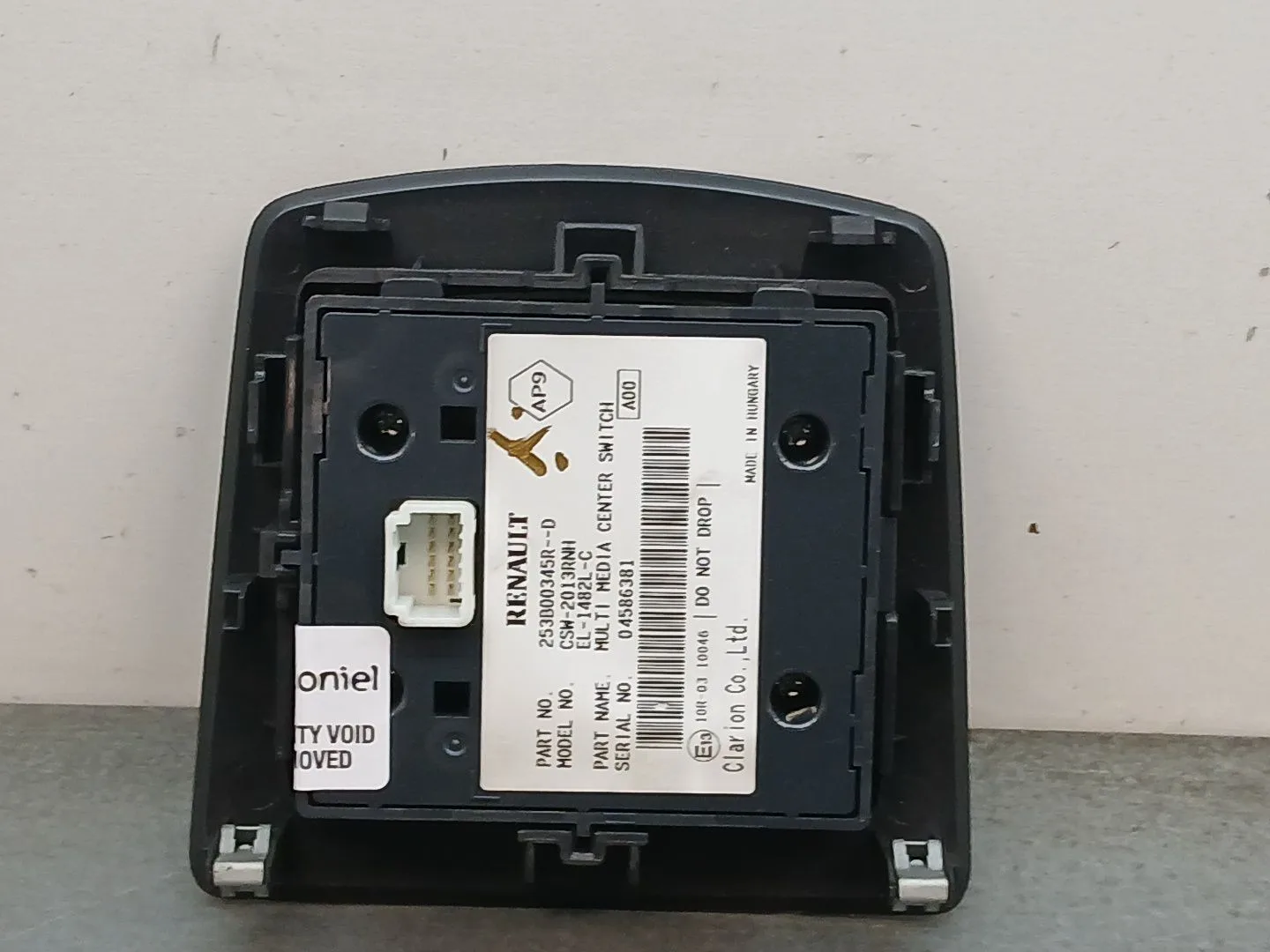 Mando Multifuncion para Renault Scenic Iii