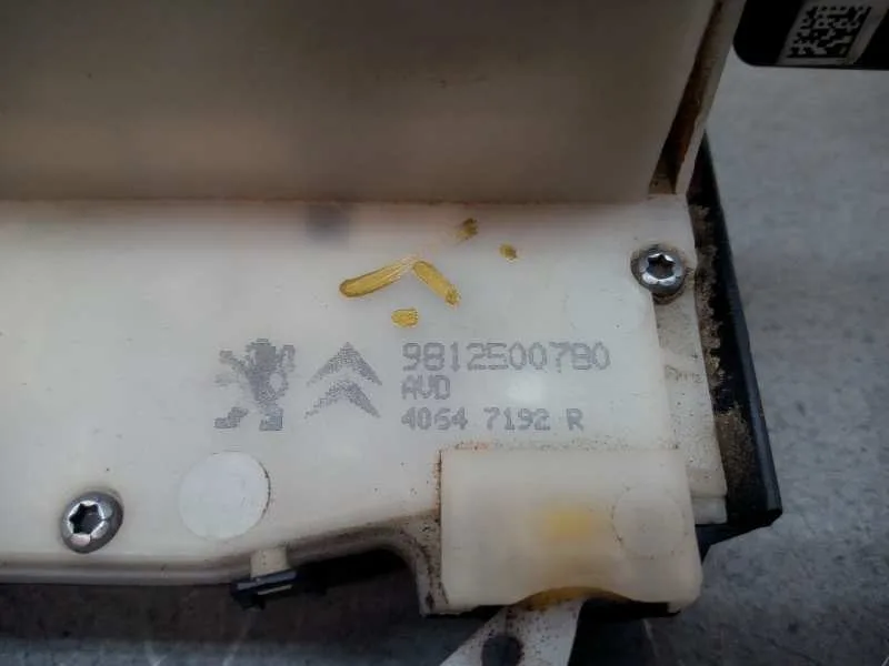 Cerradura Puerta Delantera Derecha para Peugeot 2008 (--.2013->)