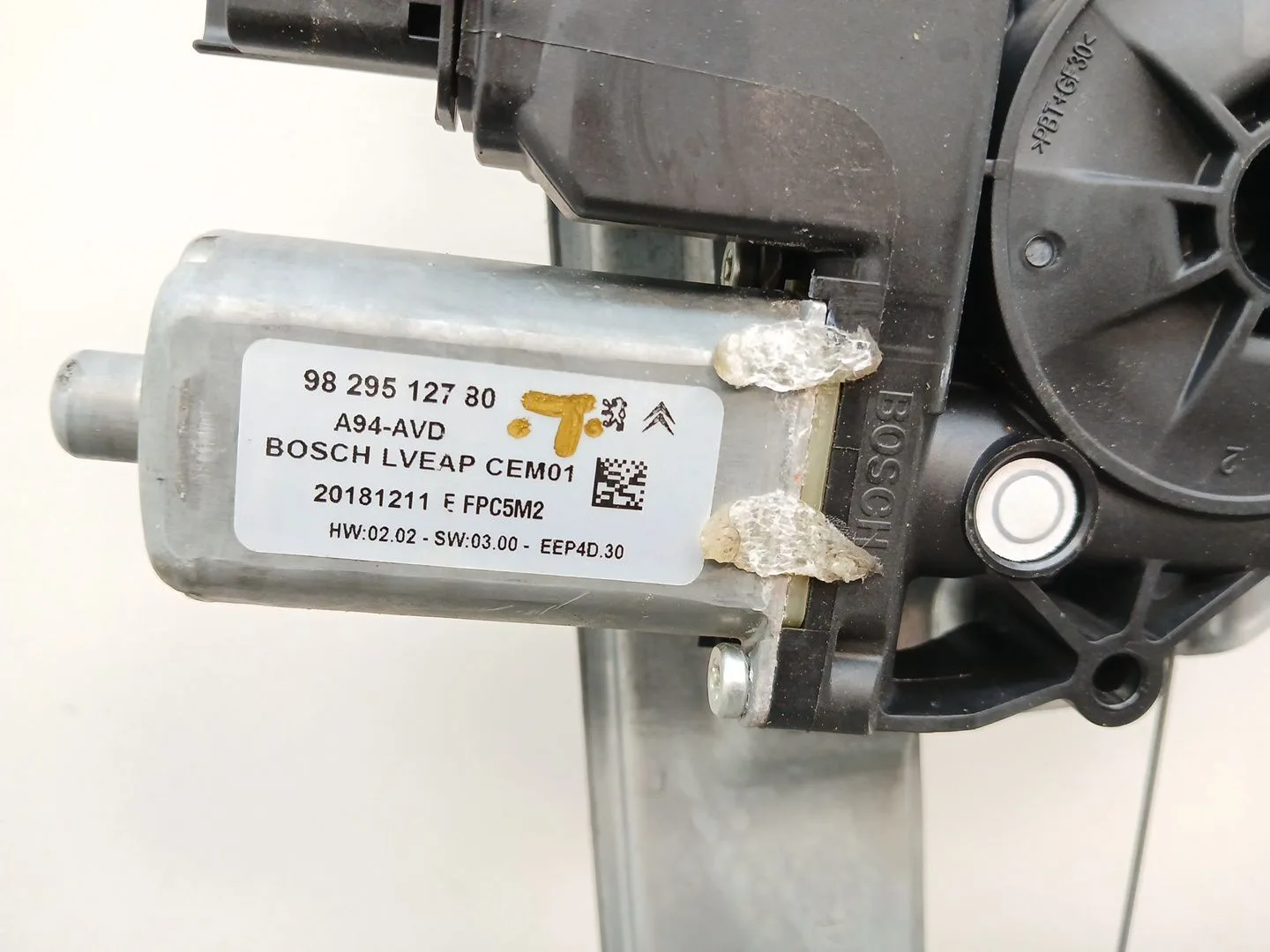 Elevalunas Delantero Derecho para Peugeot 2008 (--.2013->)