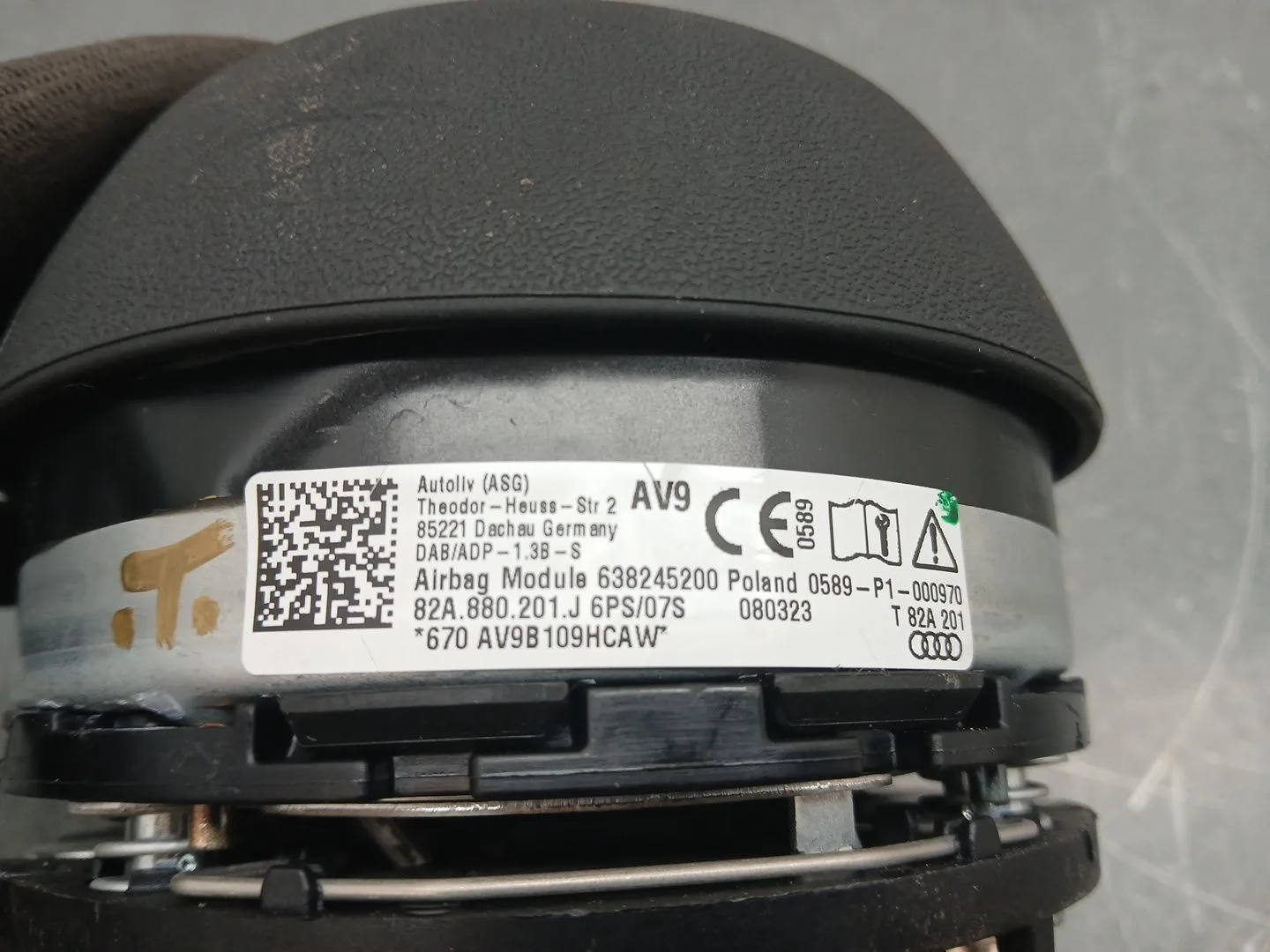 Kit Airbag para Audi A1 Sportback (Gba)