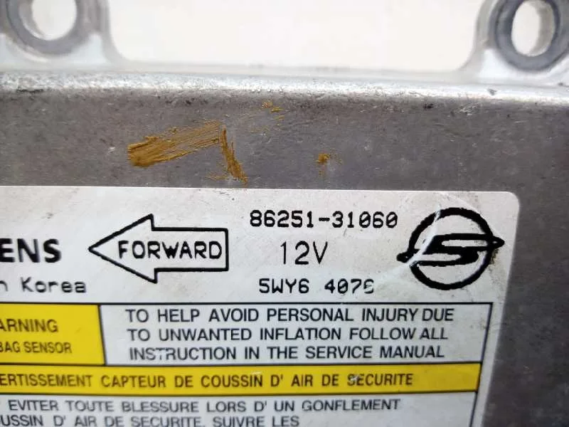 Centralita Airbag para Ssangyong Actyon