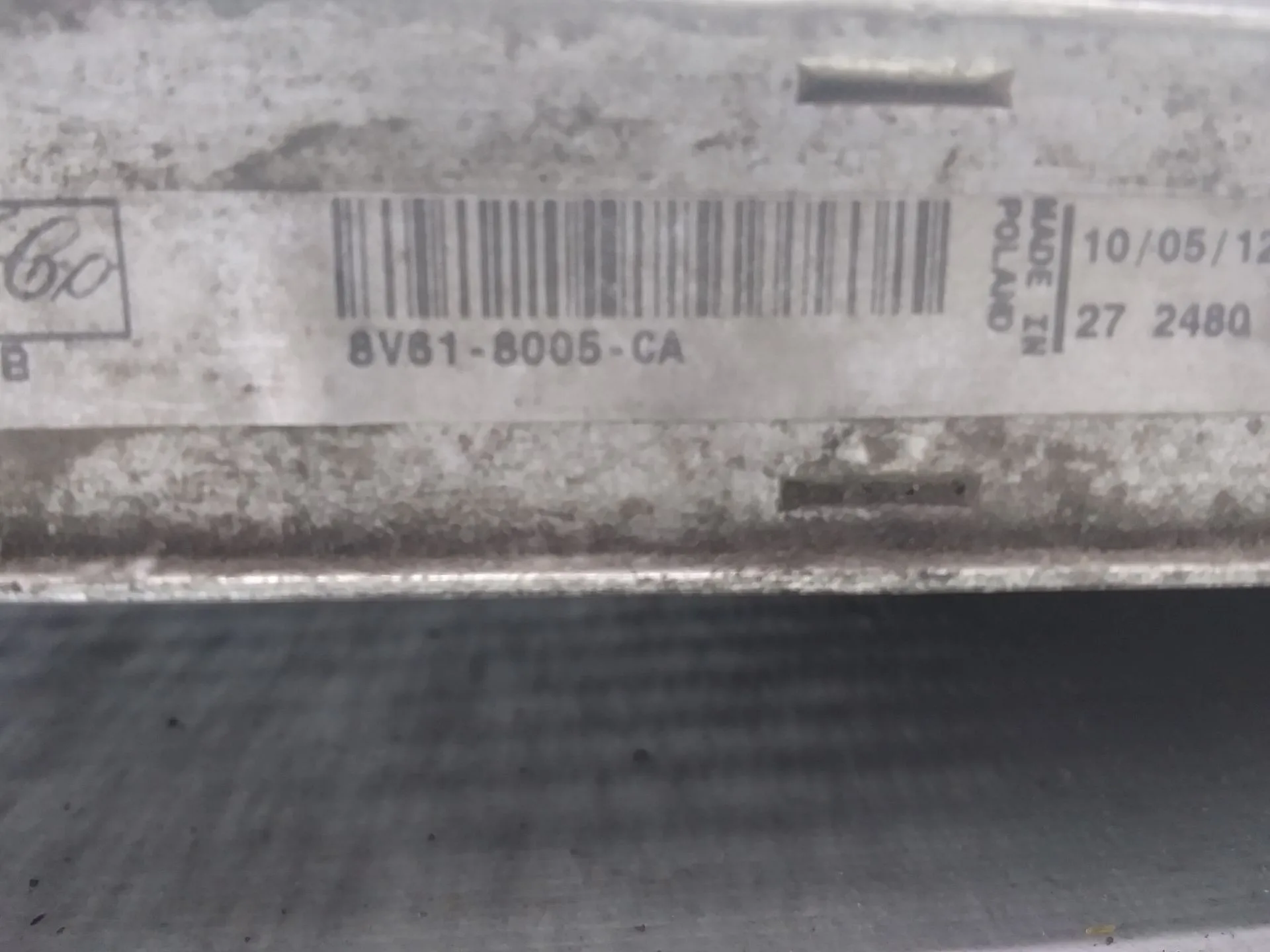 Radiador Agua para Ford C-Max