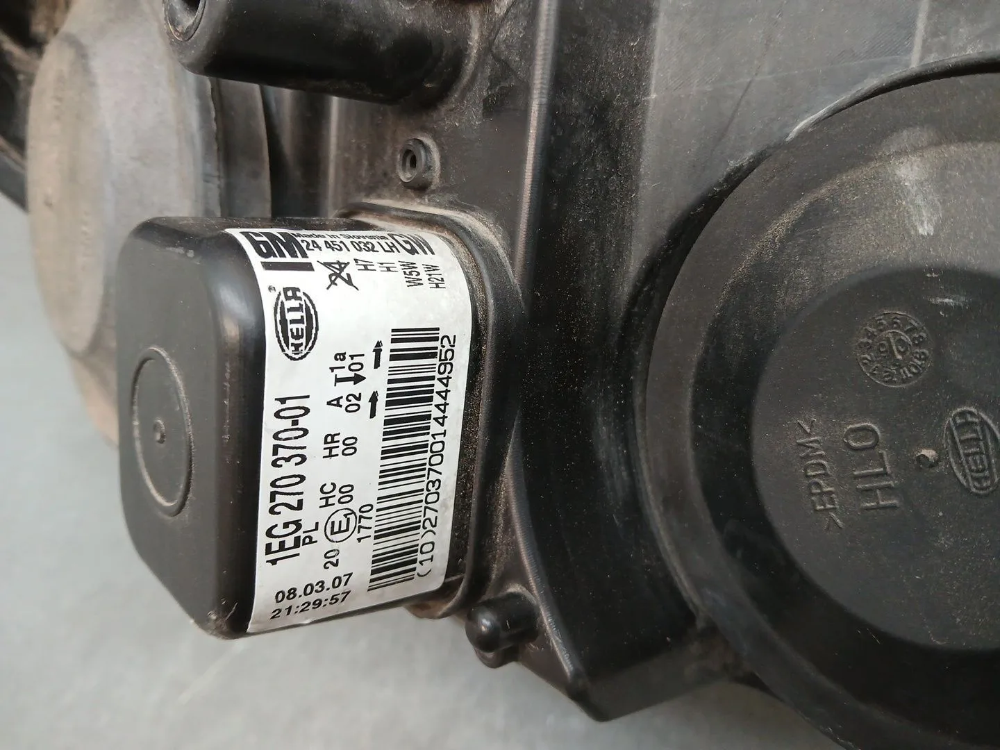 Faro Izquierdo para Opel Astra Twin Top