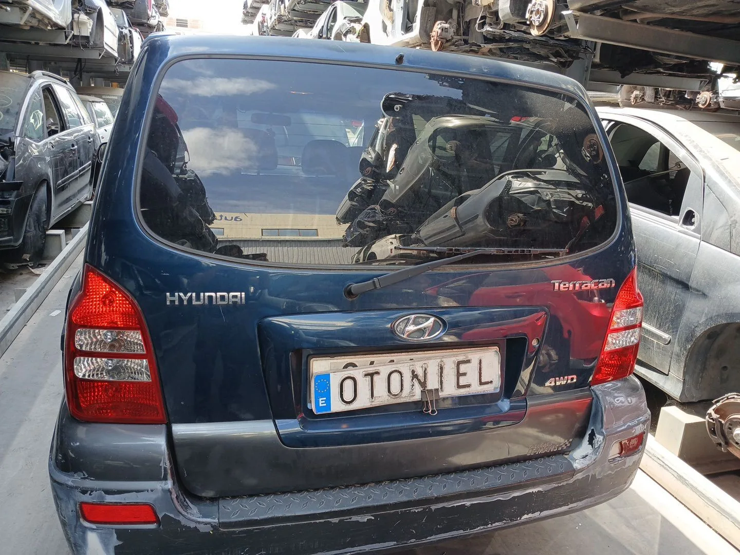 Porton Trasero para Hyundai Terracan (Hp)