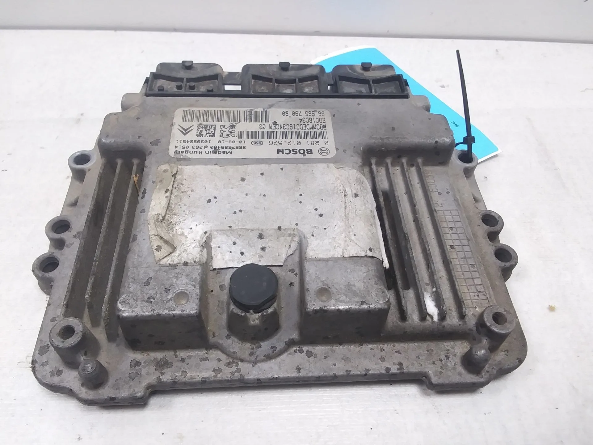 Centralita Motor Uce para Peugeot 206+