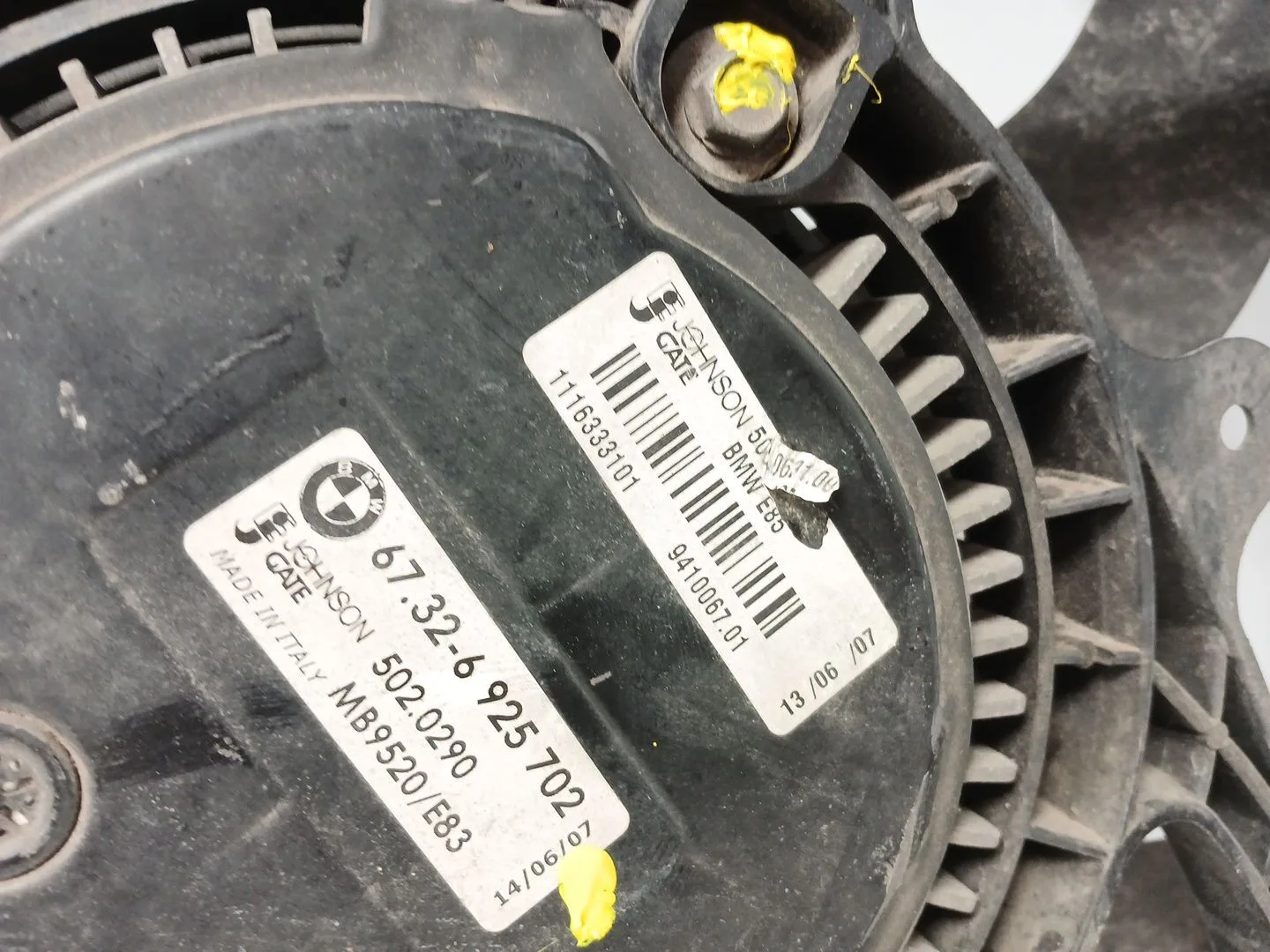 Electroventilador para Bmw X3 (E83)