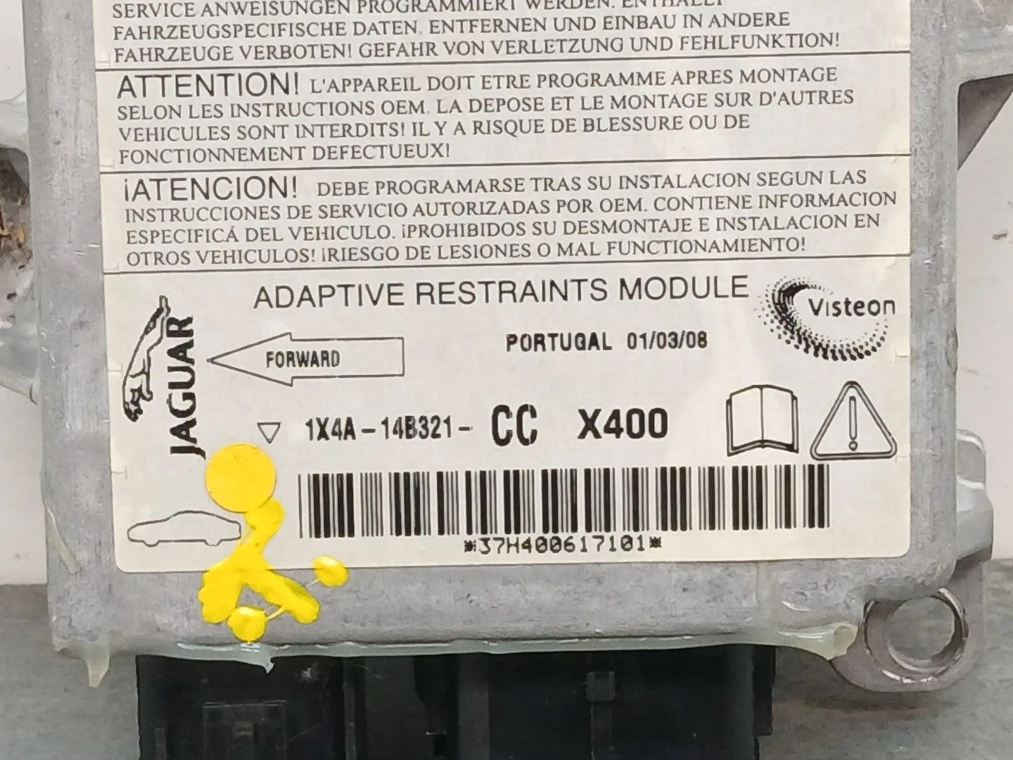 Centralita Airbag para Jaguar X-Type