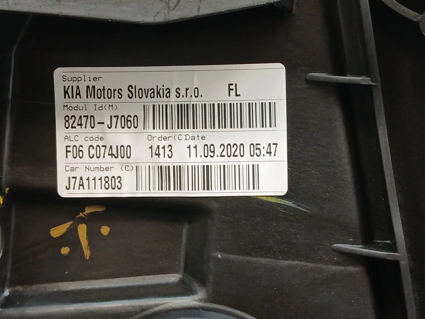 Elevalunas Delantero Izquierdo para Kia Ceed