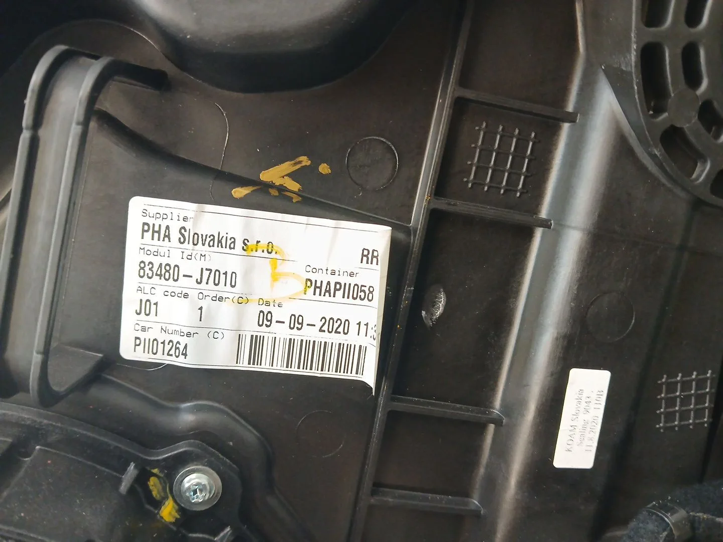 Elevalunas Trasero Derecho para Kia Ceed