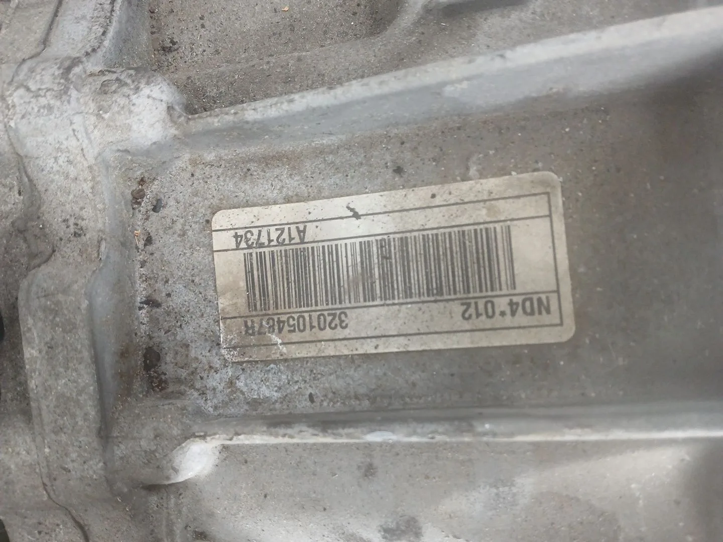 Caja Cambios para Renault Scenic Iii (Jz0/1_)