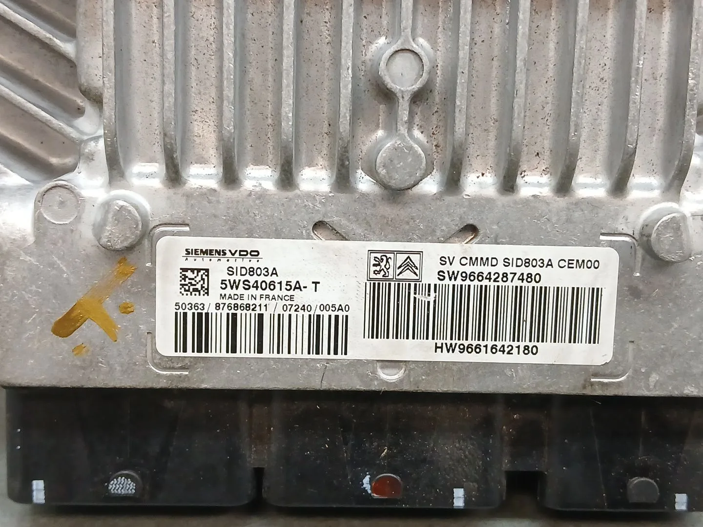 Centralita Motor Uce para Citroën C4 Grand Picasso