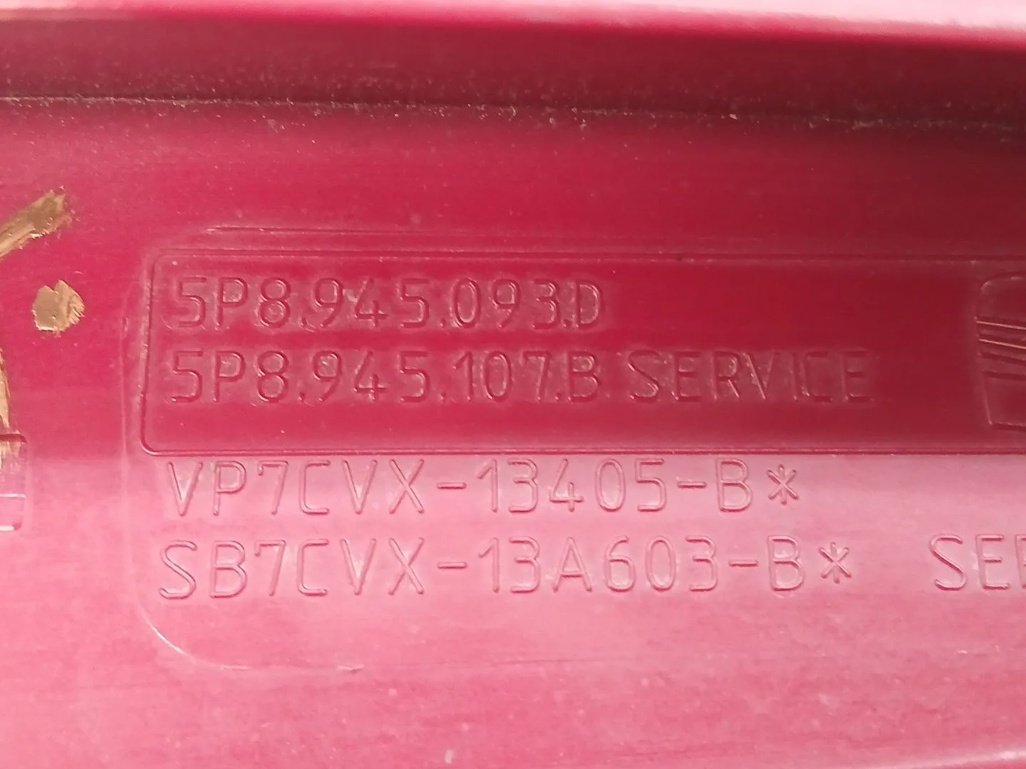 Piloto Trasero Izquierdo Interior para Seat Altea Xl (5P5, 5P8)