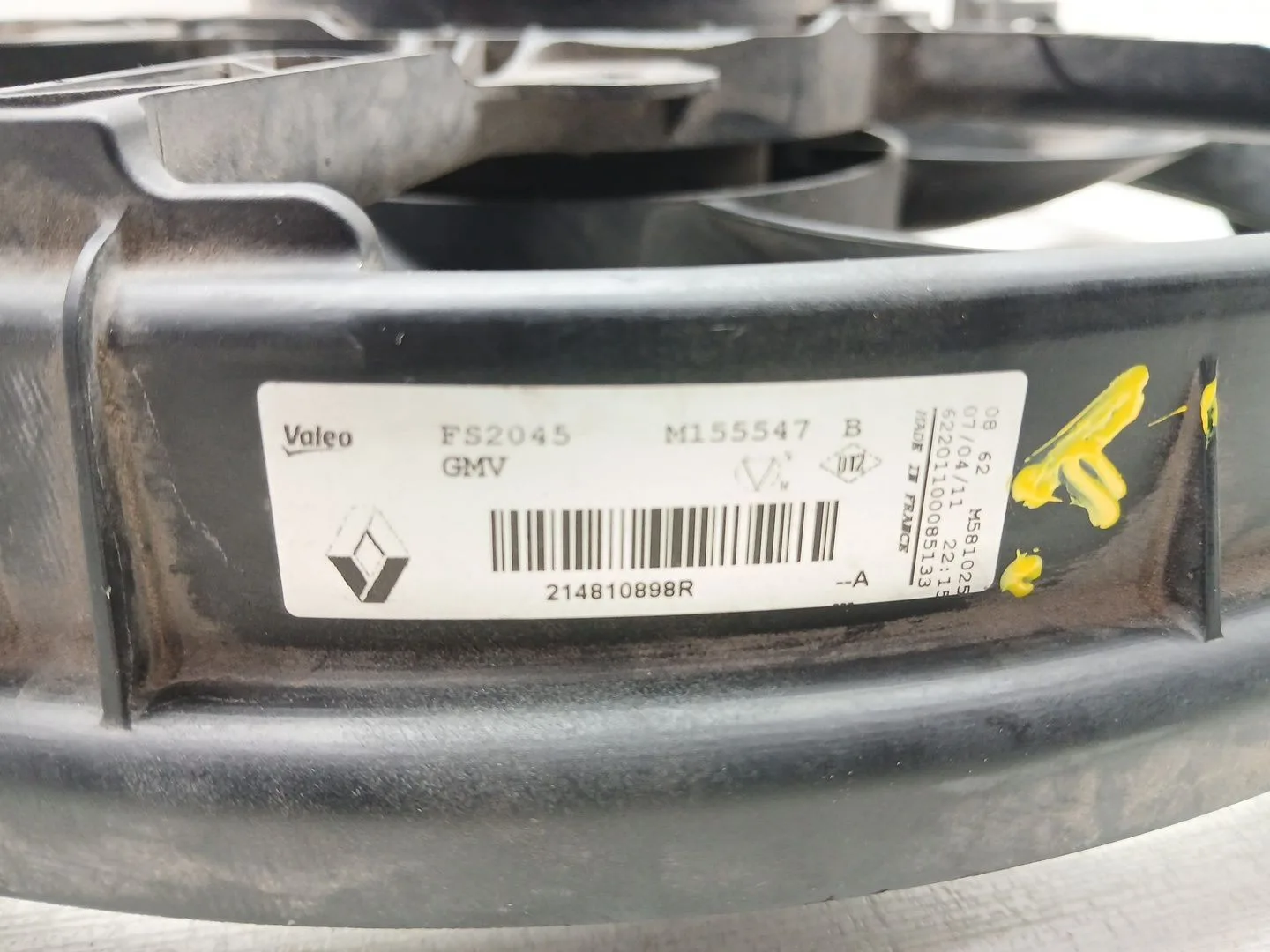 Electroventilador para Renault Scenic Iii (Jz0/1_)