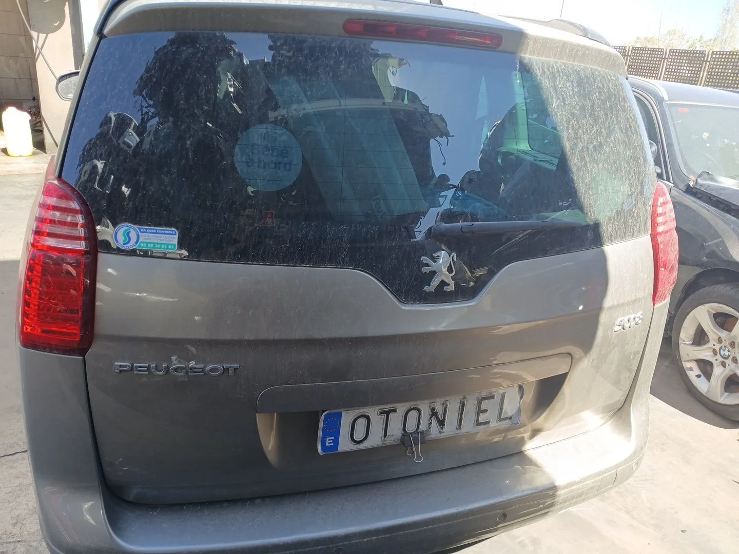 Porton Trasero para Peugeot 5008 (0U_, 0E_)