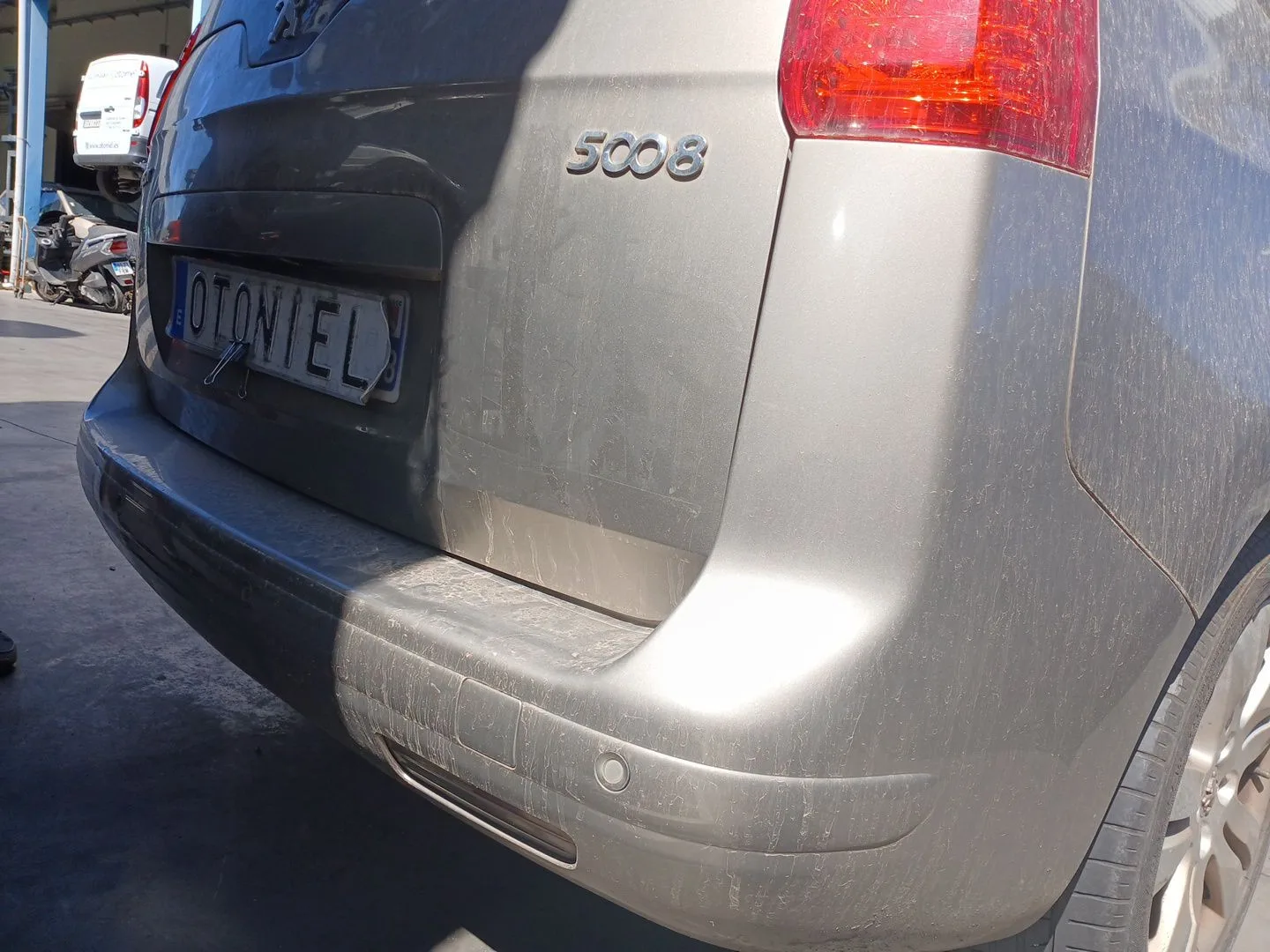 Paragolpes Trasero para Peugeot 5008 (0U_, 0E_)