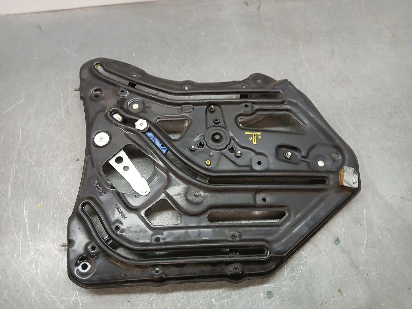 Elevalunas Trasero Derecho para Saab 9-3 Descapotable (Ys3F)