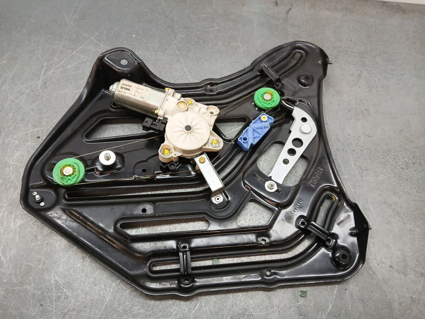 Elevalunas Trasero Derecho para Saab 9-3 Descapotable (Ys3F)