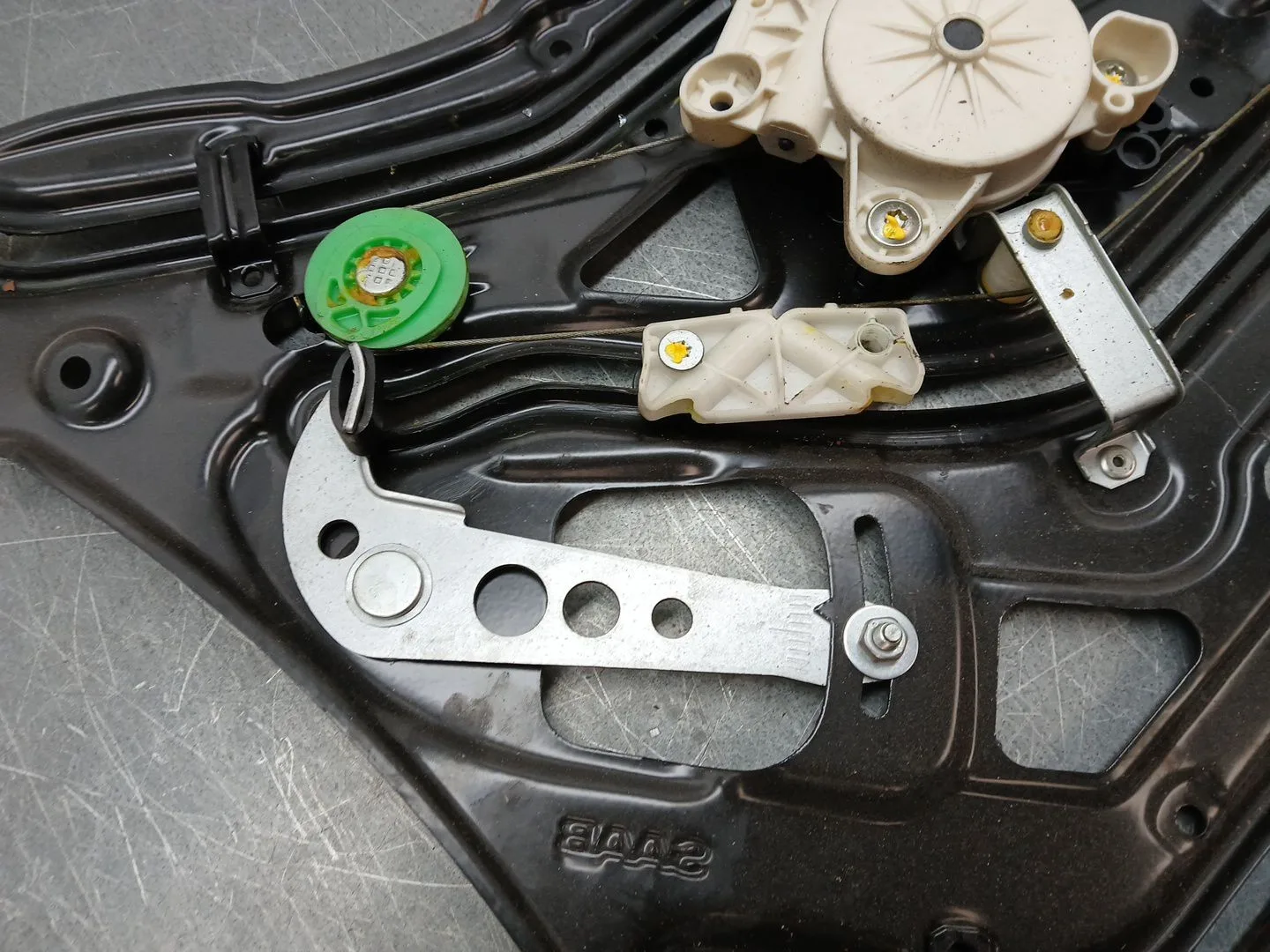 Elevalunas Trasero Izquierdo para Saab 9-3 Descapotable (Ys3F)