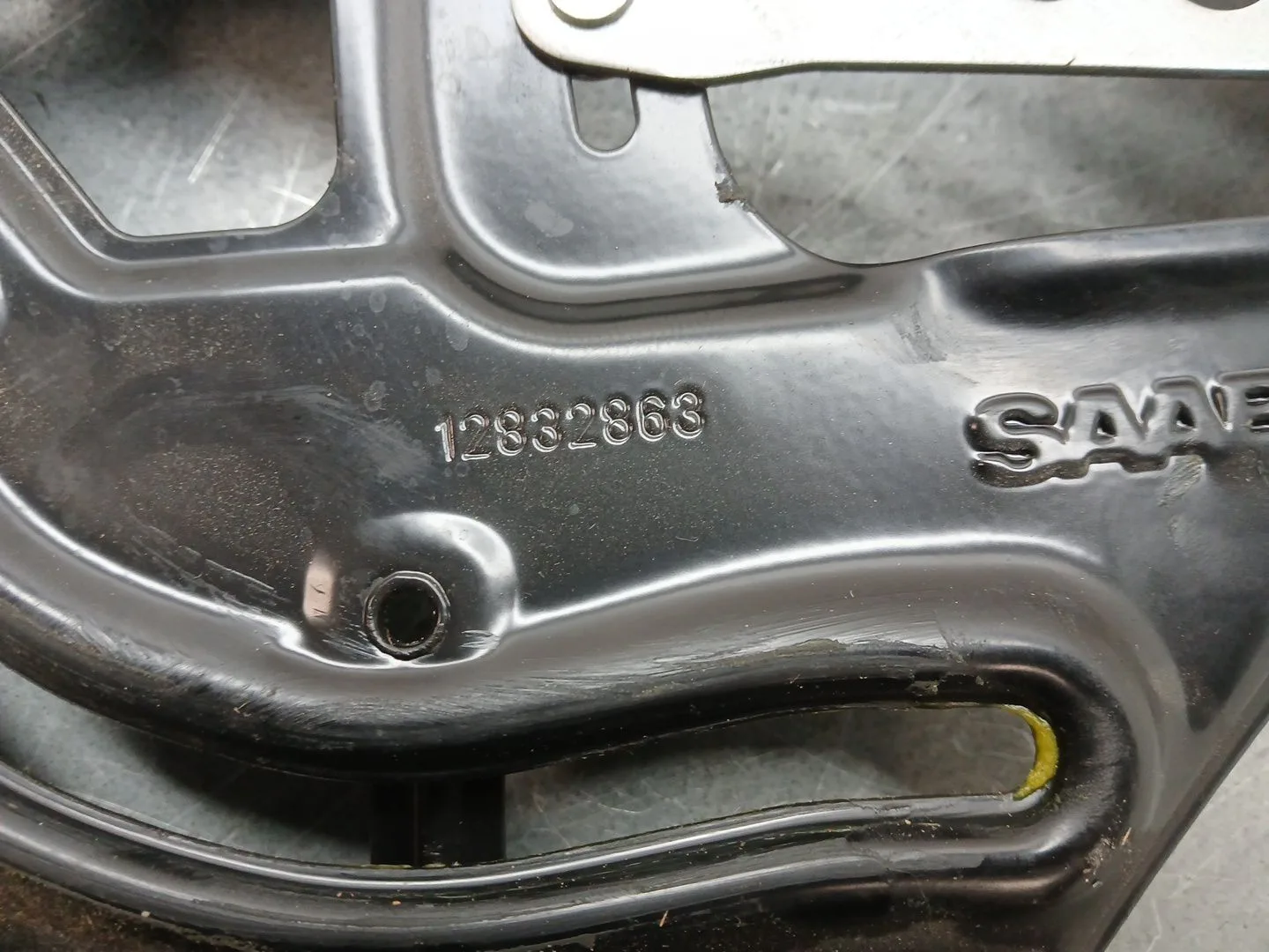 Elevalunas Trasero Izquierdo para Saab 9-3 Descapotable (Ys3F)