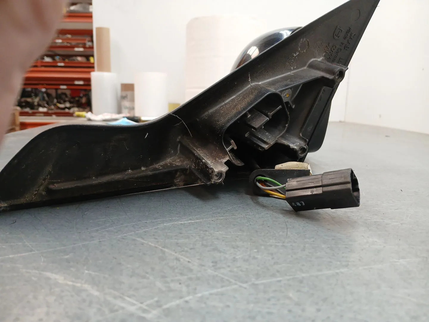 Retrovisor Derecho para Saab 9-3 Descapotable (Ys3F)