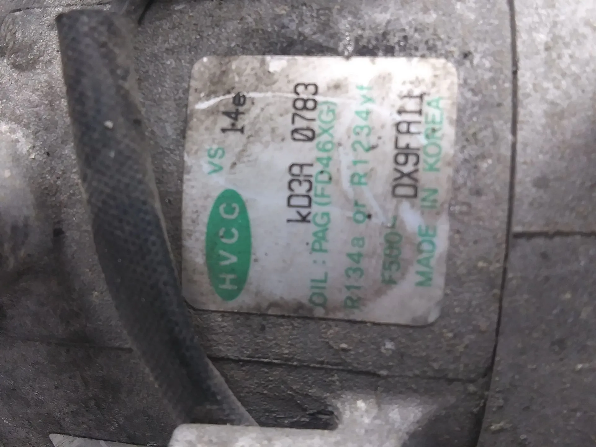 Compresor Aire Acondicionado para Kia Sportage Iii (Sl)