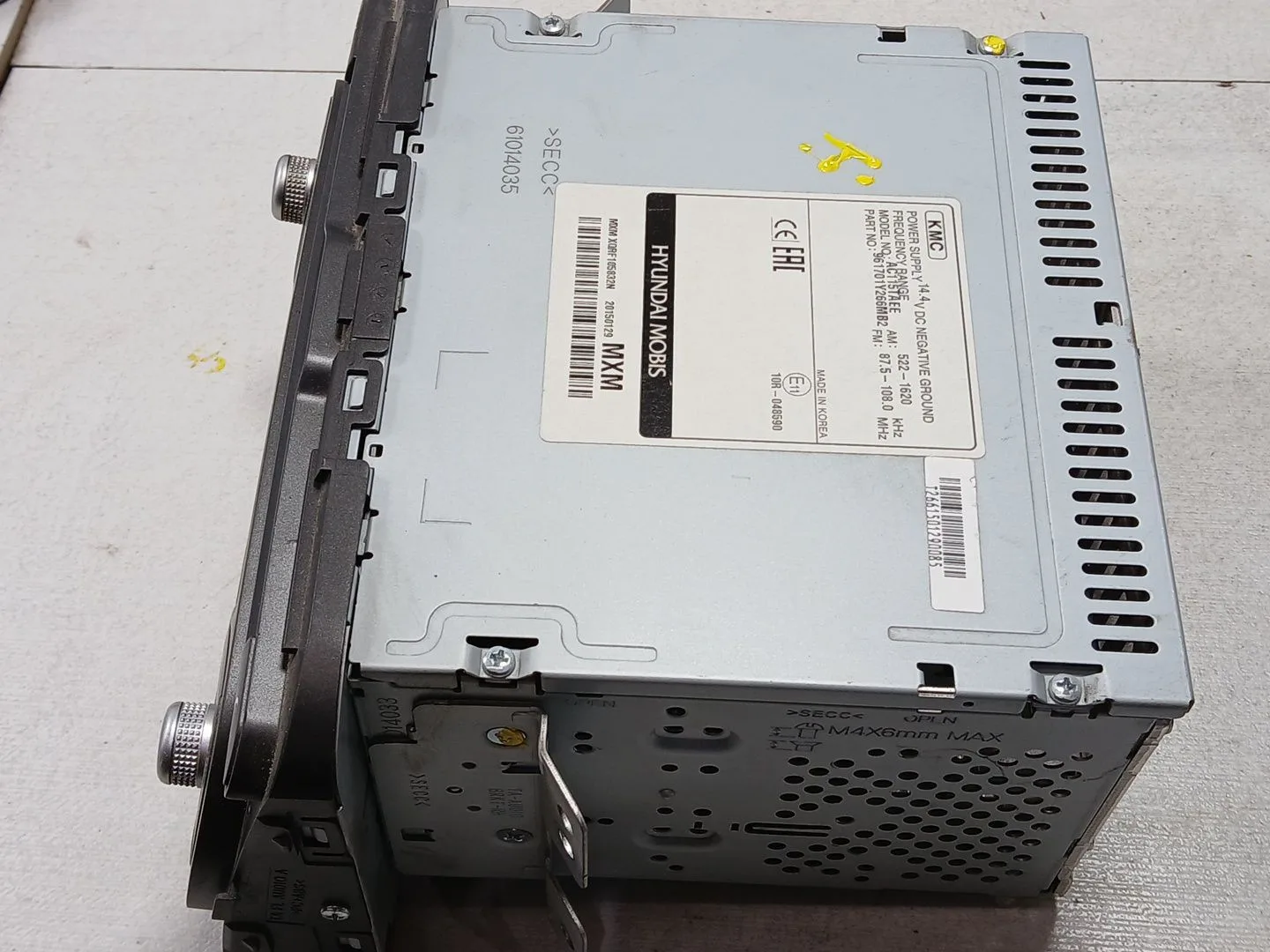 Sistema Audio / Radio Cd para Kia Picanto Ii (Ta)