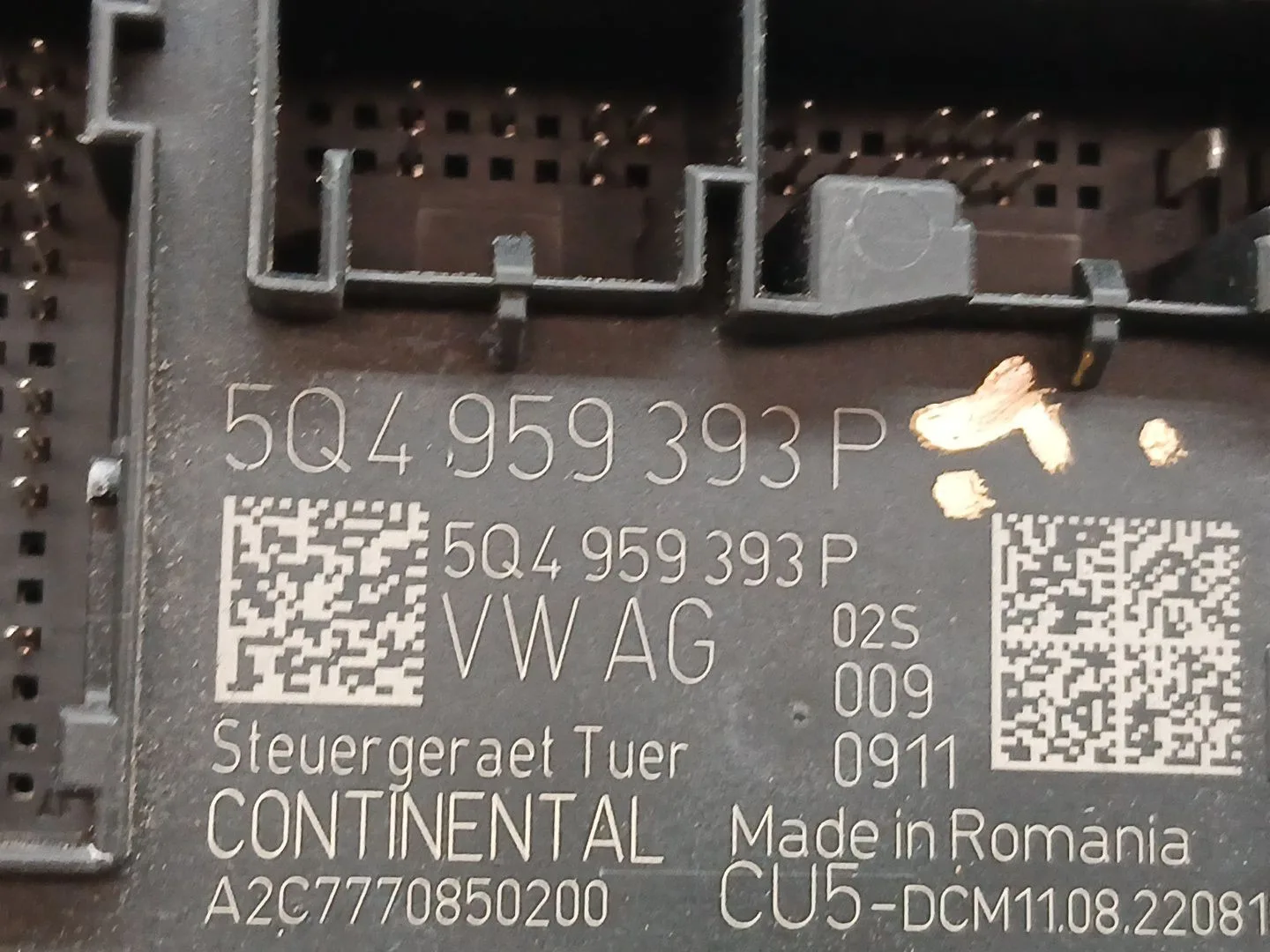 Modulo Electronico para Audi A1 Sportback (Gba)