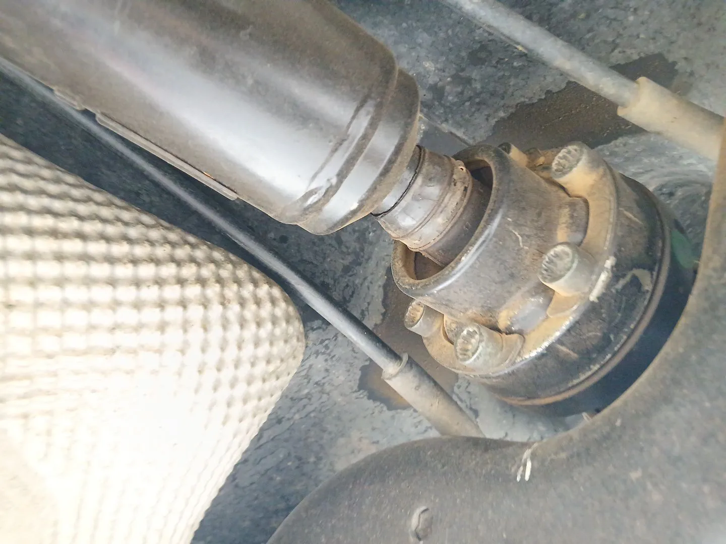 Transmision Central para Volkswagen Touareg (7La, 7L6, 7L7)
