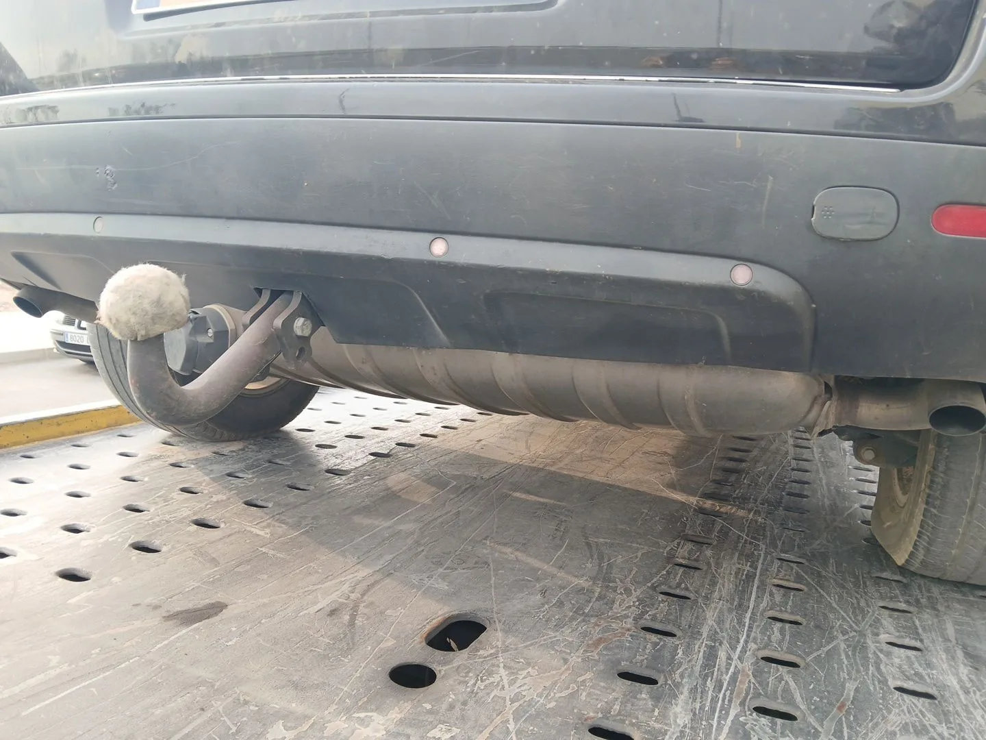 Paragolpes Trasero para Volkswagen Touareg (7La, 7L6, 7L7)