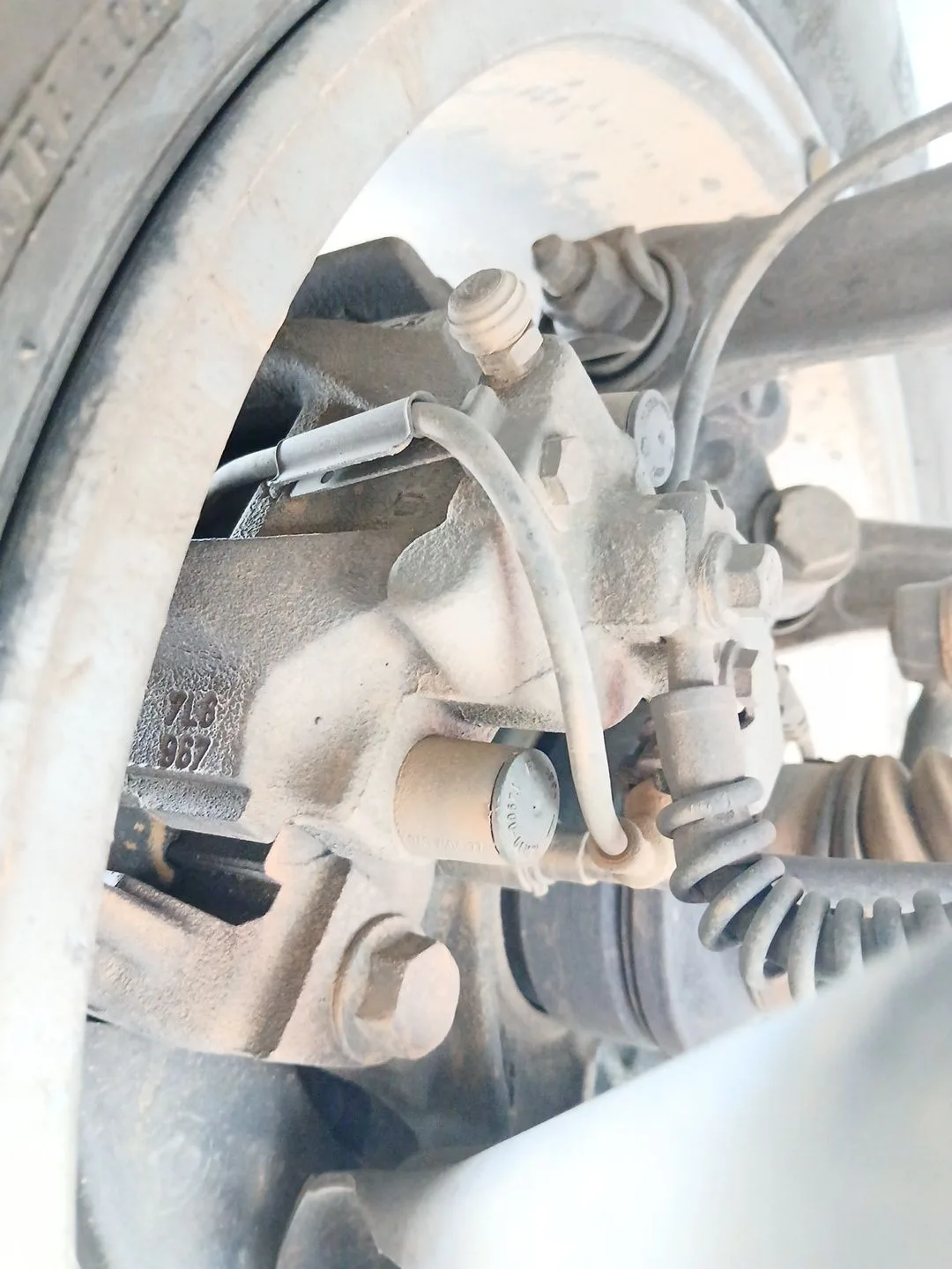 Pinza Freno Trasera Derecha para Volkswagen Touareg (7La, 7L6, 7L7)