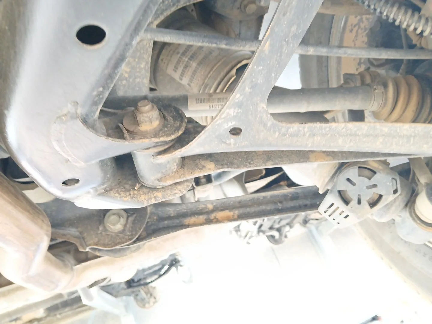 Transmision Trasera Izquierda para Volkswagen Touareg (7La, 7L6, 7L7)