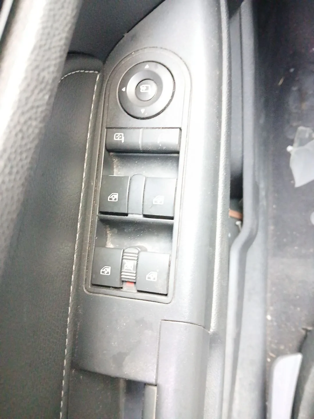 Mando Elevalunas Delantero Izquierdo para Opel Astra H (A04)
