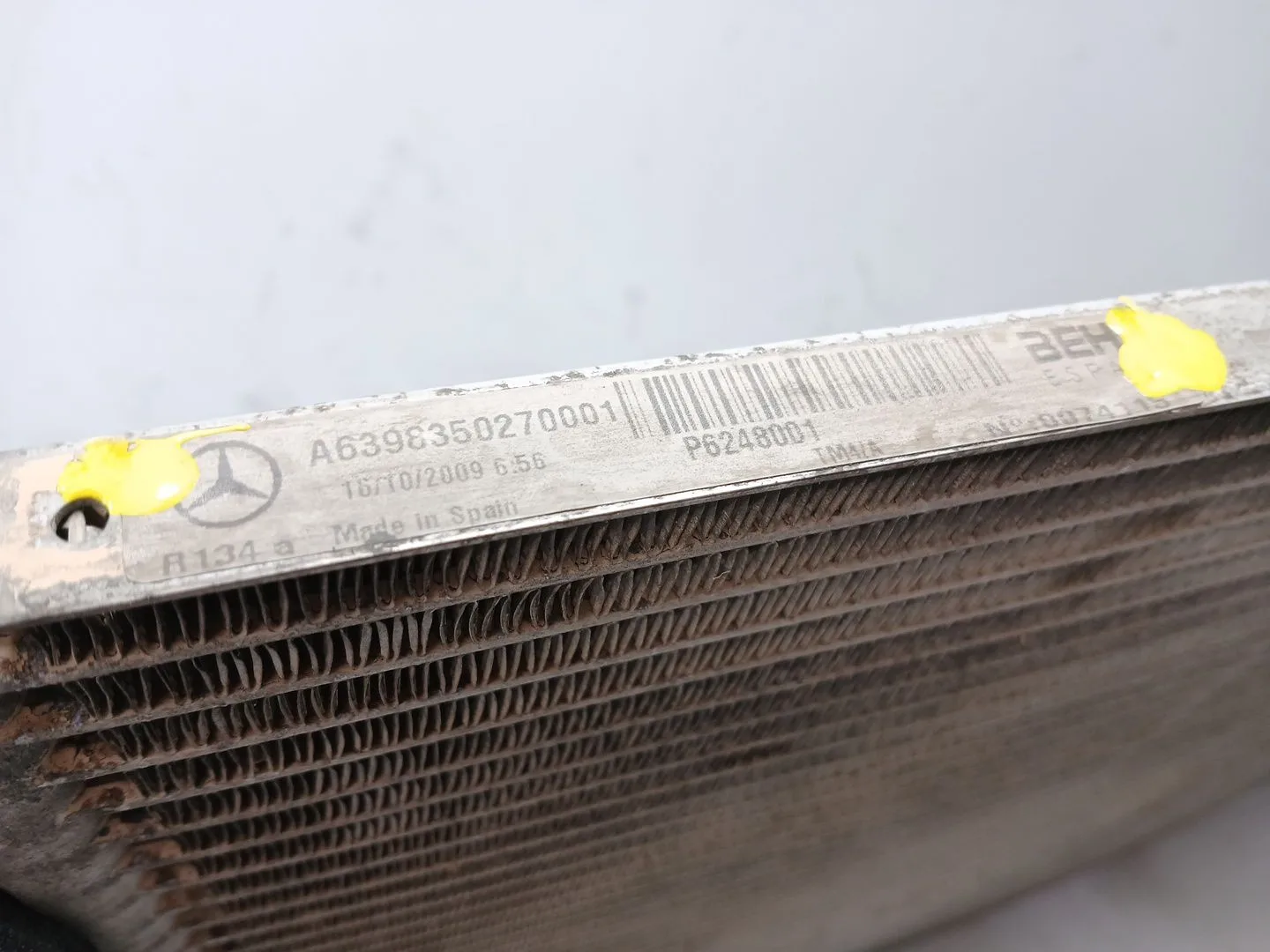 Condensador / Radiador Aire Acondicionado para Mercedes-Benz Vito Caja Cerrada 6.03 ->