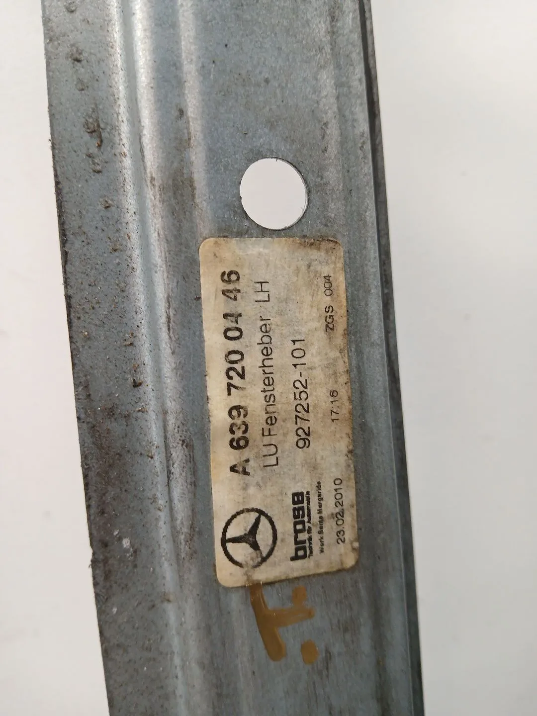 Elevalunas Delantero Izquierdo para Mercedes-Benz Vito Autobus (W639)