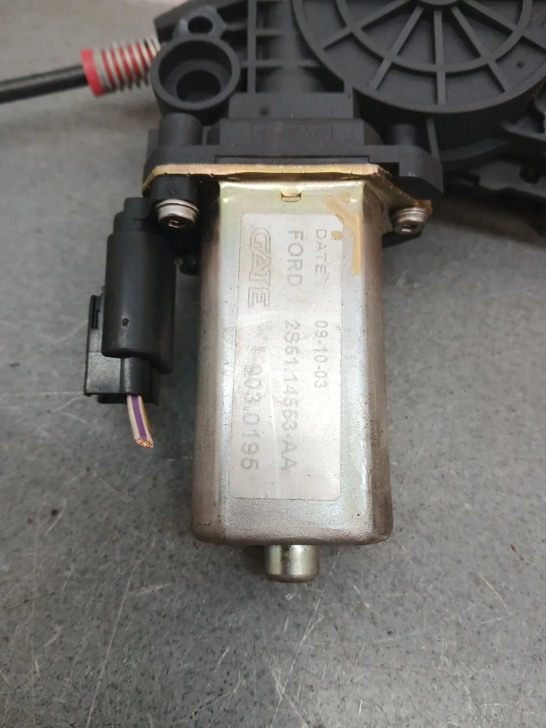 Elevalunas Delantero Derecho para Ford Fiesta V (Jh_, Jd_)