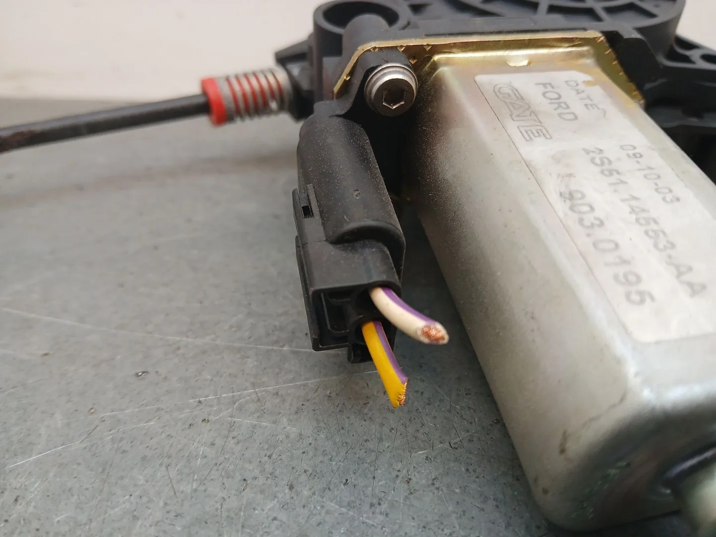 Elevalunas Delantero Derecho para Ford Fiesta V (Jh_, Jd_)