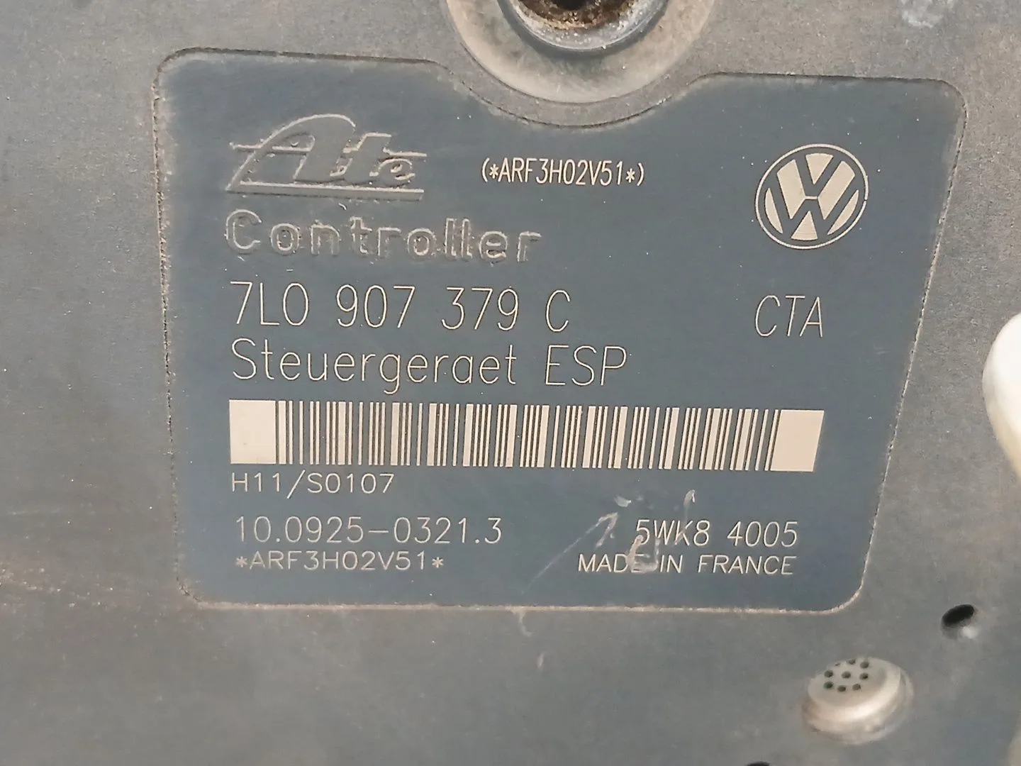 Abs para Volkswagen Touareg (7La)