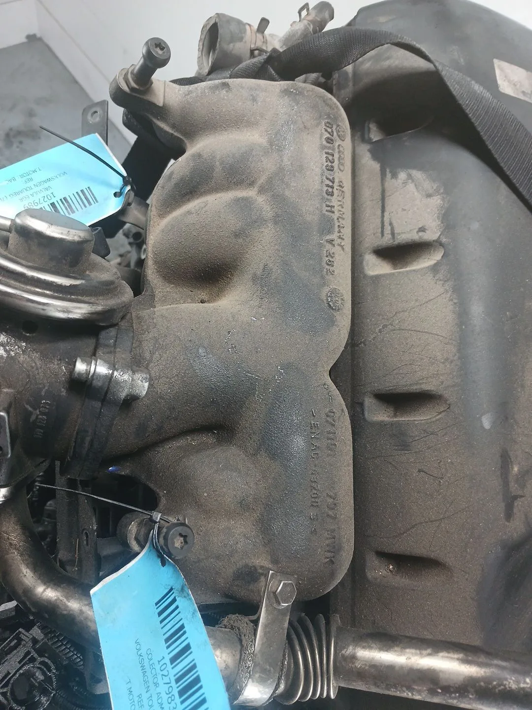Colector Admision para Volkswagen Touareg (7La)