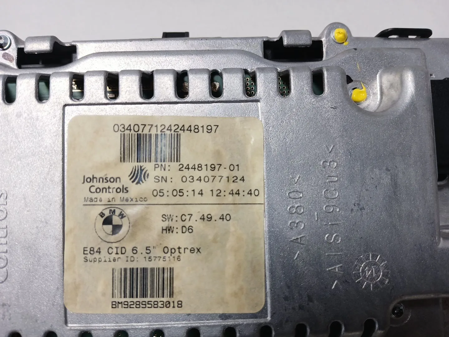 Pantalla Multifuncion para Bmw X1 (E84)