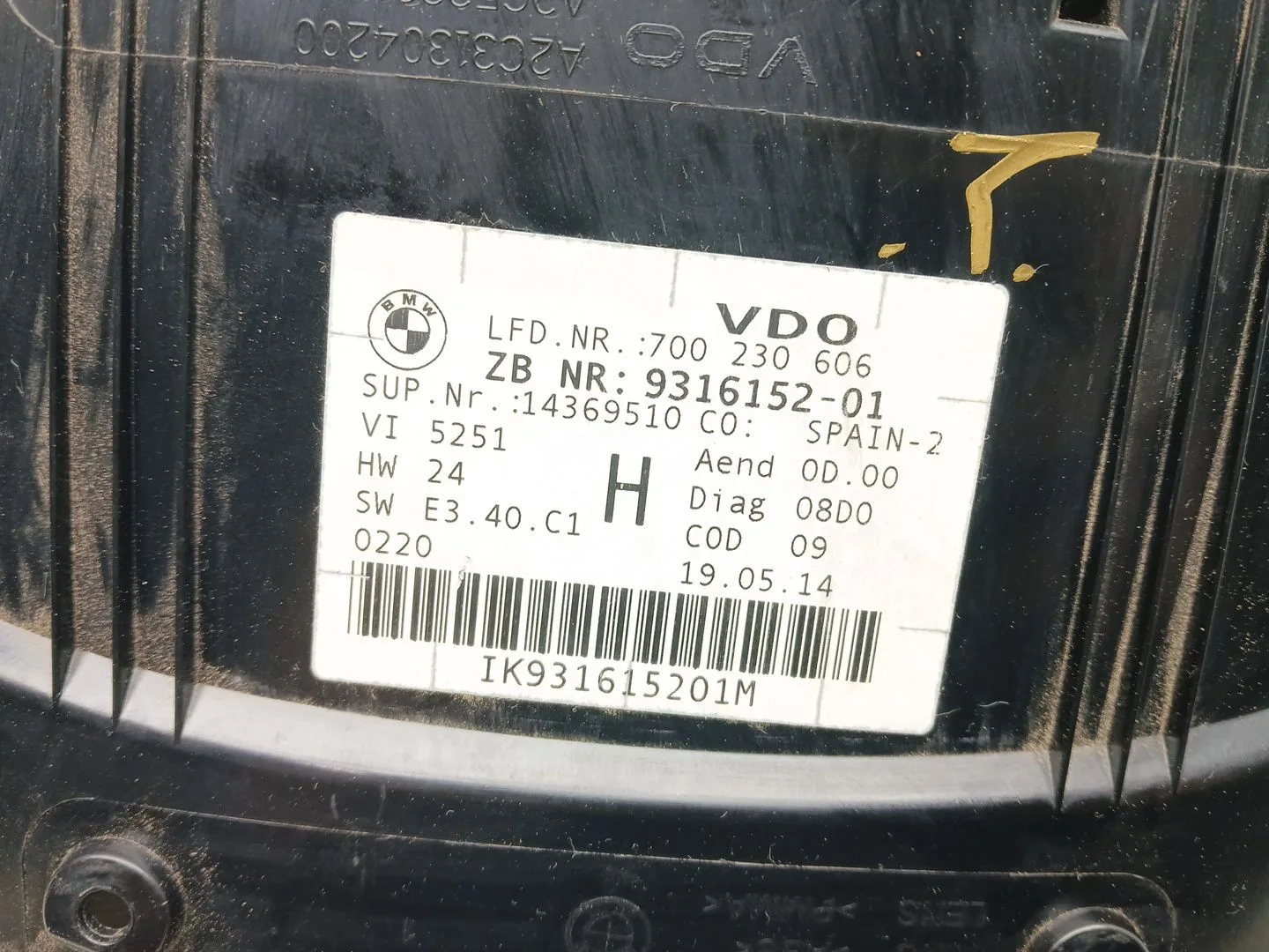 Cuadro Instrumentos para Bmw X1 (E84)